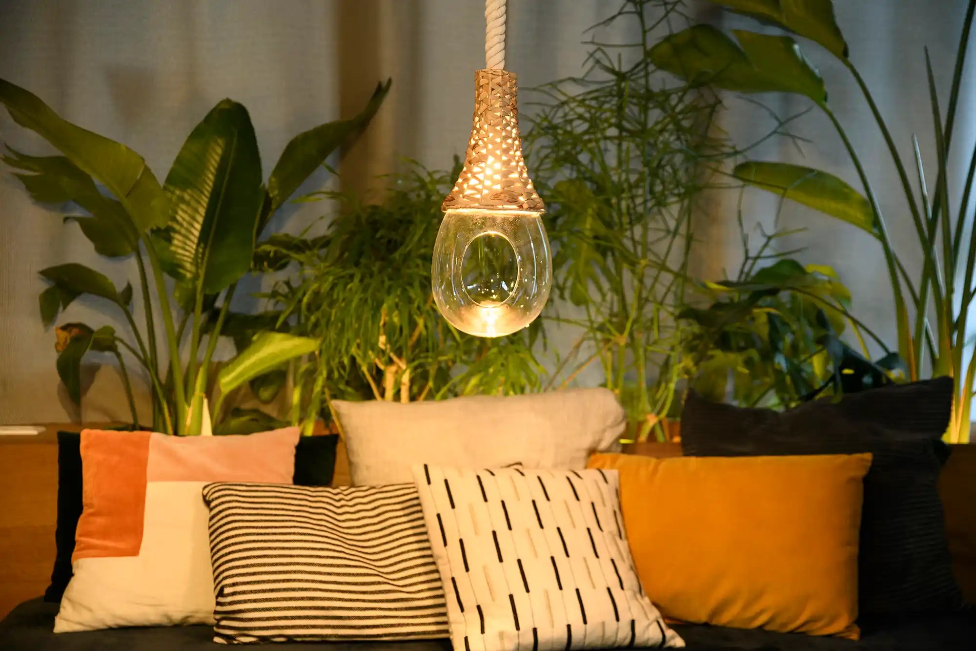 BOTANIC HANGING BASKET LIGHT