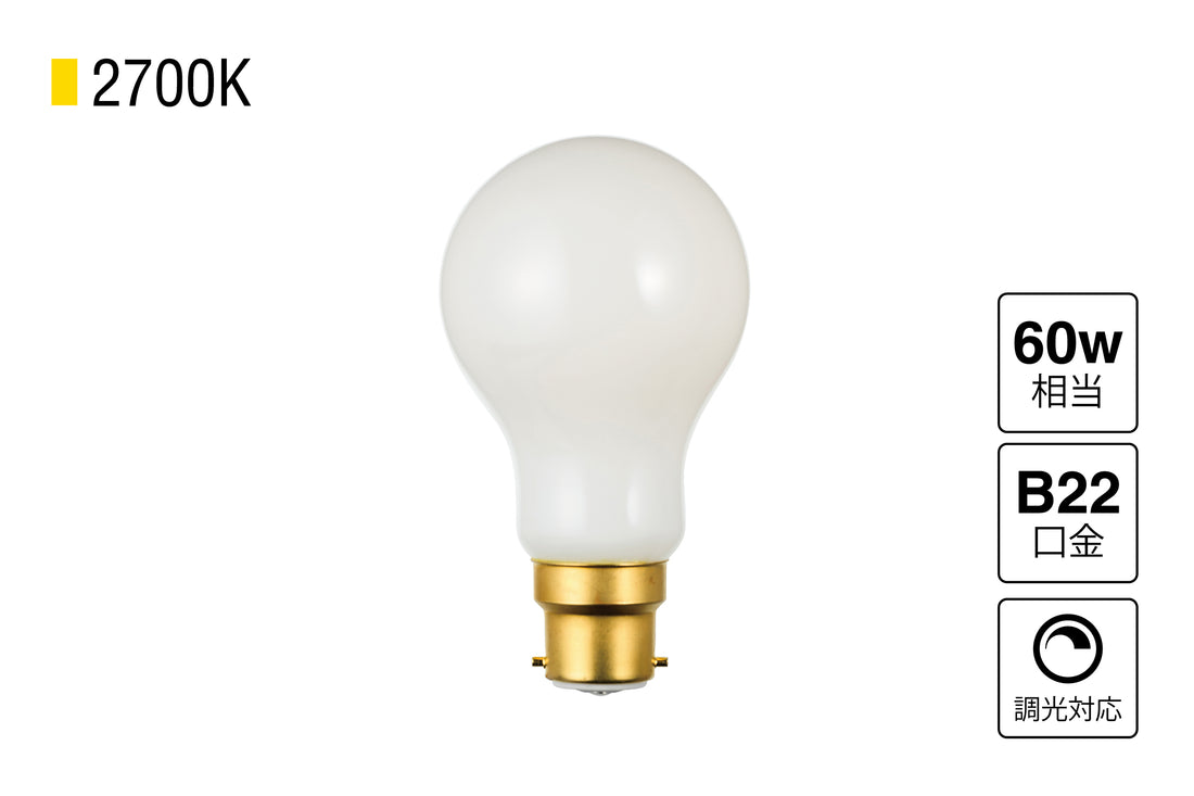 LED SWAN BULB 2700 WHITE EDISWAN DC24V