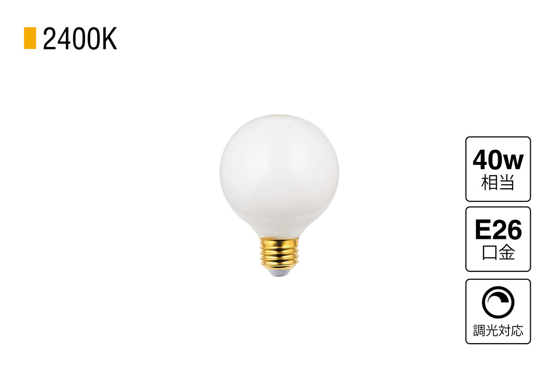 LED SWAN BULB G80 BALL